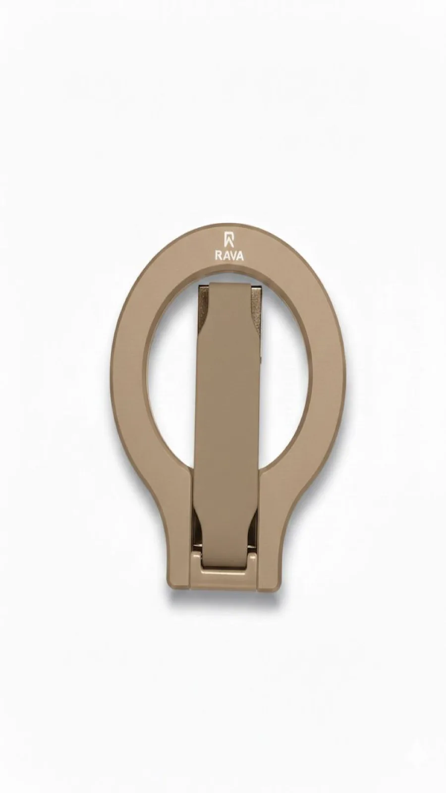 RAVA  MAGNATIC HOLDER WITH STAND LIGHT BROWN RV-173