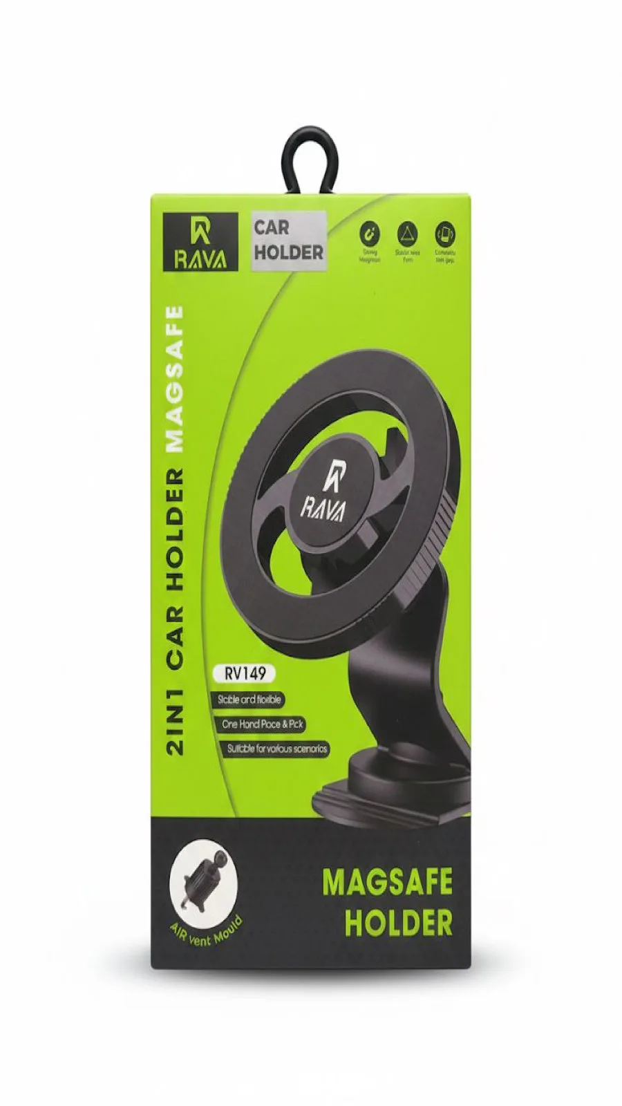 RAVA MAGSAFE CAR HOLDER 2 IN 1 RV-149